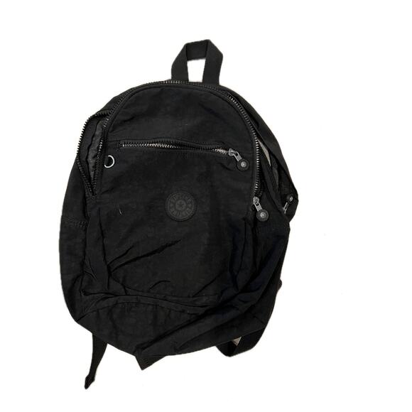 Kipling Black Clothe Like Backpack - Picture 1 of 4